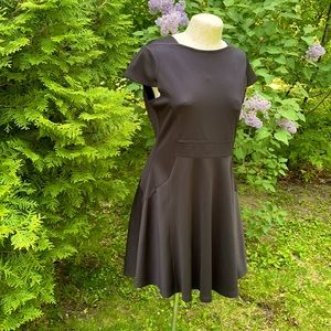 Nina Leonard Mini Black Dress